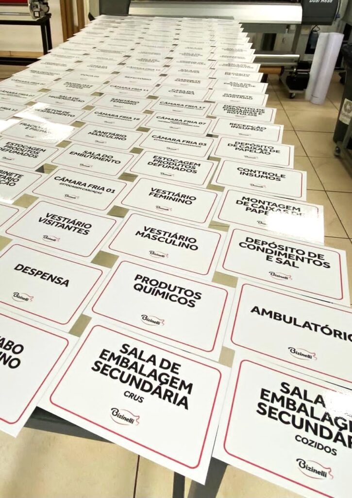 Placas de Identificação